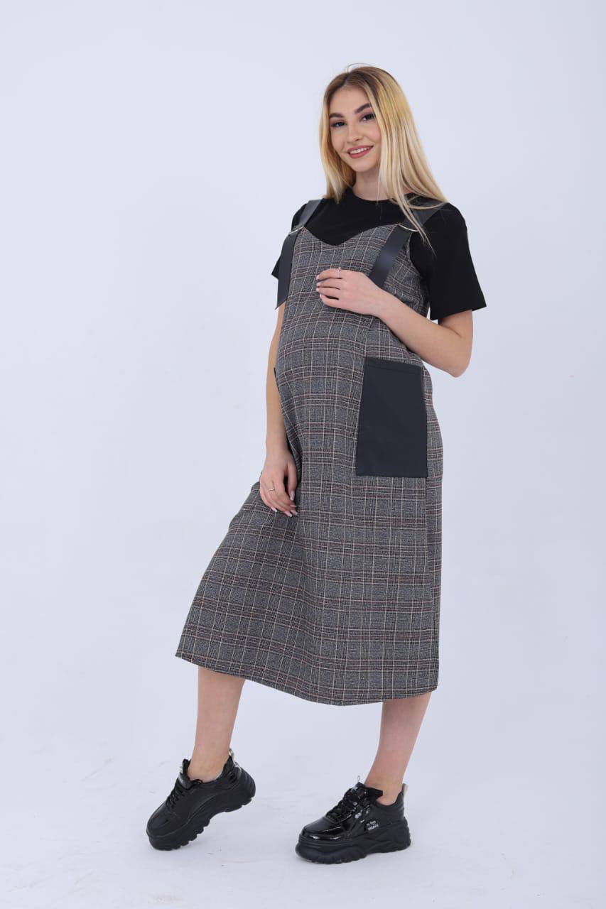 Сарафан+футболка для беременных и кормящих мам